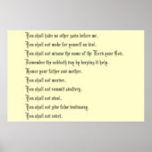 十戒 ポスター (正面)