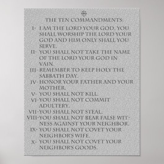 十戒 ポスター (正面)