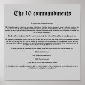 十戒 ポスター (正面)