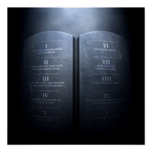 十戒 ポスター (正面)