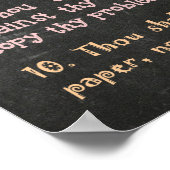 十戒 ポスター (角)