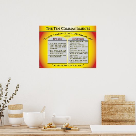 十戒 ポスター (キッチン)