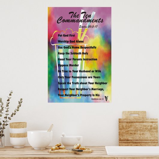 十戒 ポスター (キッチン)