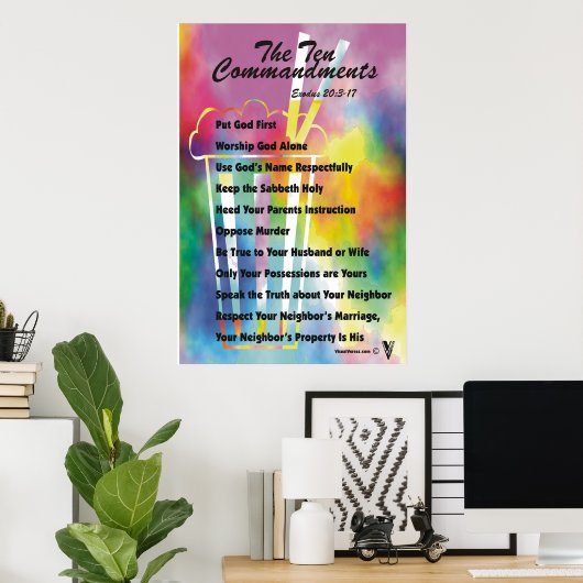 十戒 ポスター (ホームオフィス)