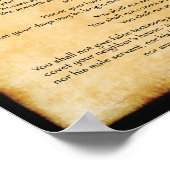 十戒 ポスター (角)