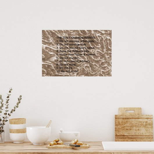 十戒 ポスター (キッチン)