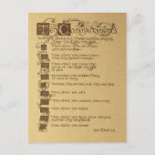 十戒 ポストカード (正面)