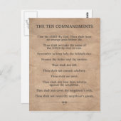 十戒 ポストカード (正面/裏面)