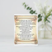 十戒 ポストカード (スタンド正面)