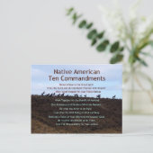 十戒 ポストカード (スタンド正面)