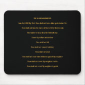 十戒 マウスパッド (正面)