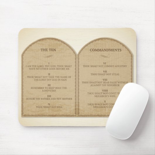 十戒 マウスパッド (マウス)