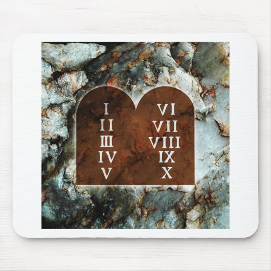 十戒 マウスパッド (正面)