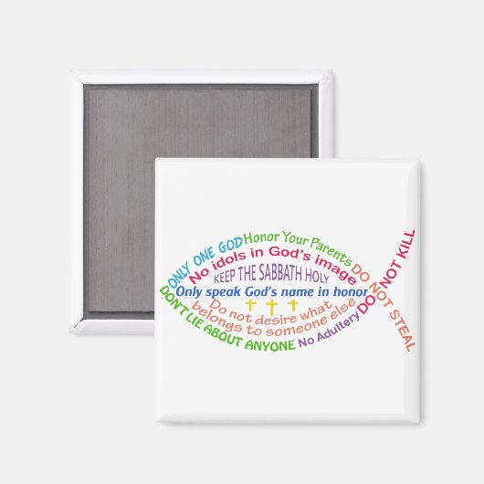 十戒 マグネット (正面/裏面)