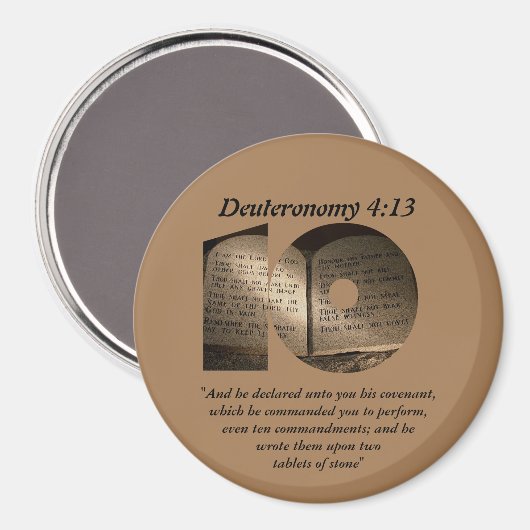 十戒 マグネット (正面/裏面)