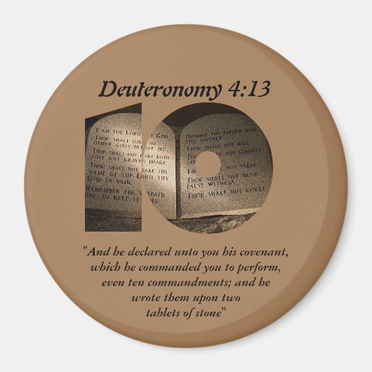 十戒 マグネット (正面)