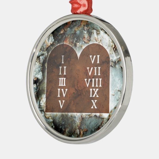 十戒 メタルオーナメント (左)