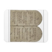 十戒[英語]磁石 マグネット (横)