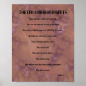 十戒 – 赤まだら ポスター (正面)