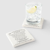 十持上げの戒め ストーンコースター (横)