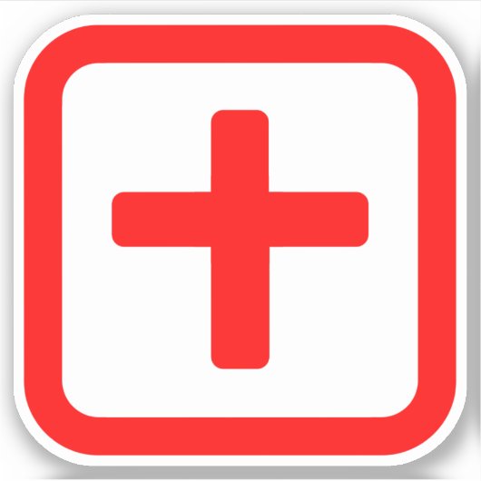 十日本の十 【Ju】漢字 シール (正面)