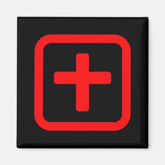 十日本の十 【Ju】漢字 マグネット (正面)