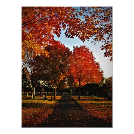 『十月の光』 フォトプリント            (正面)