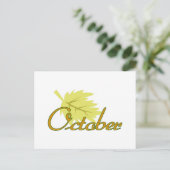 十月 ポストカード (スタンド正面)