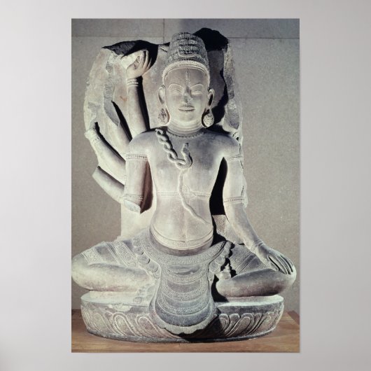 十本の腕を持つシヴァは、タップ・バン・イット・テンプルから。 ポスター (正面)