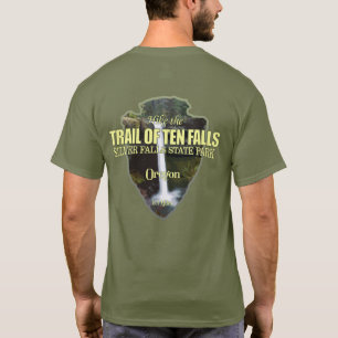 十滝の基準線(矢印) Tシャツ