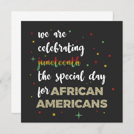 十祝分 招待状 (正面/裏面)