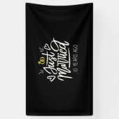 十結婚周年 横断幕 (縦)