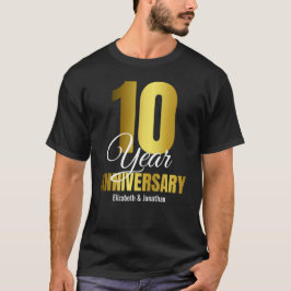 十結婚周年 Tシャツ
