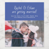 千と千尋のおもしろい婚約名ワインラベル ワインラベル (シングルラベル)