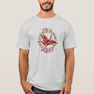千のクレーンorigamiクラブティー tシャツ