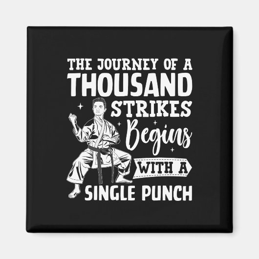 千の攻撃の旅はシリコンで始まる マグネット (正面)