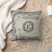 千ドル札 クッション (ブランケット)