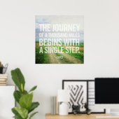 千マイルのポスターの旅 ポスター (ホームオフィス)