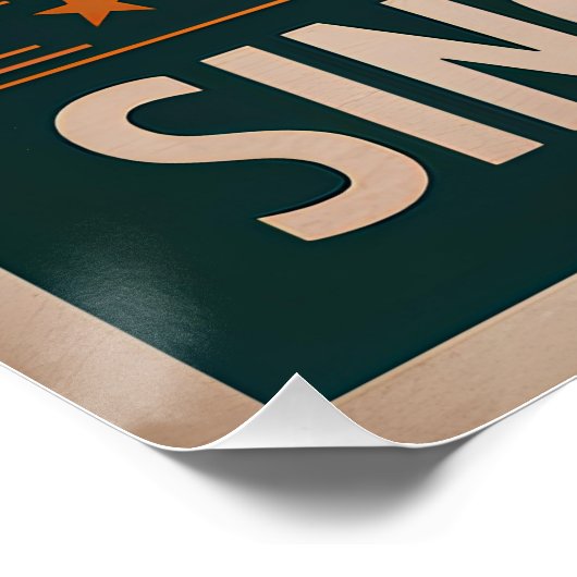 千マイルの旅は一から始まる独身の ポスター (コーナー)