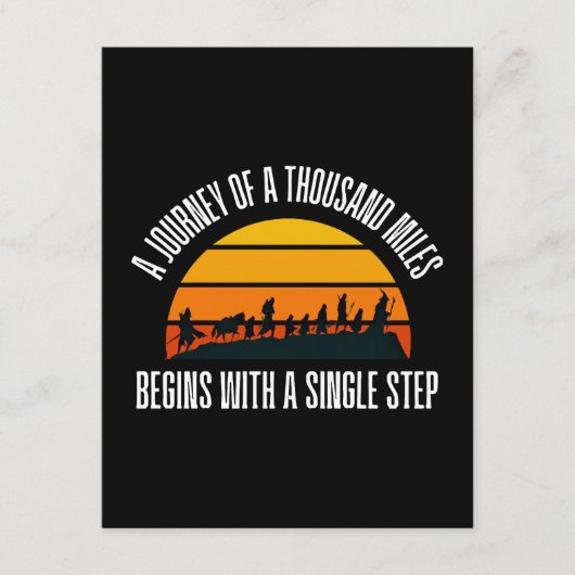 千マイルの旅は歌から始まる エンクロージャーカード (正面)