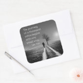 千マイルの旅 スクエアシール (封筒)