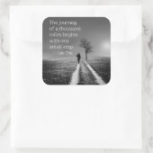 千マイルの旅 スクエアシール (バッグ)