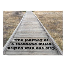 千マイルの旅…