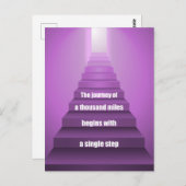 千マイルの旅 ポストカード (正面/裏面)