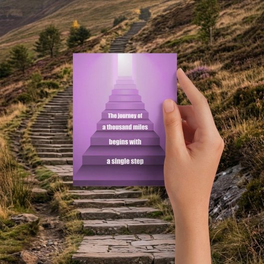 千マイルの旅 ポストカード