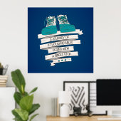 千マイルは一歩から始ま独身のる ポスター (ホームオフィス)