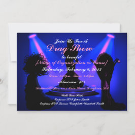 千人の花型女性歌手のカスタムの招待状の夜 招待状