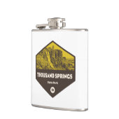 千人春州パークアイダホ フラスク (左)