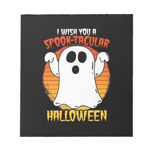 千代のハロウィーンをお願い ノートパッド (正面)