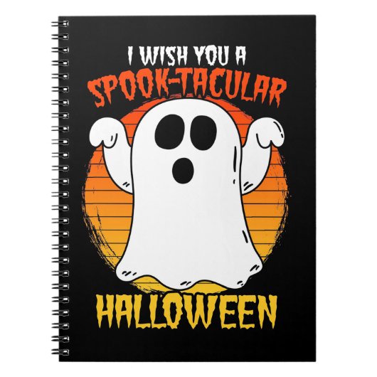 千代のハロウィーンをお願い ノートブック (正面)